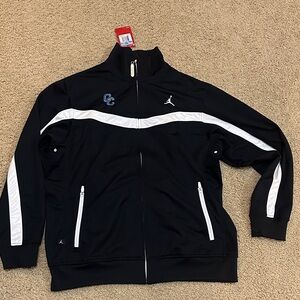 *NWT* Jordan Men's Black and White Varsity Jacket
